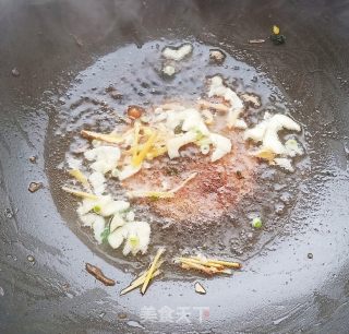 蒜苗炒烤鸭的做法步骤：6