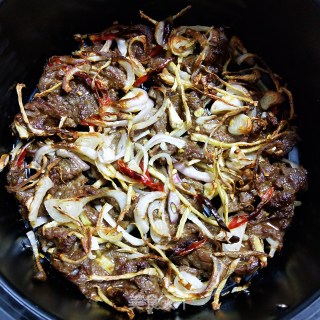 孜然烤牛肉的做法步骤：7
