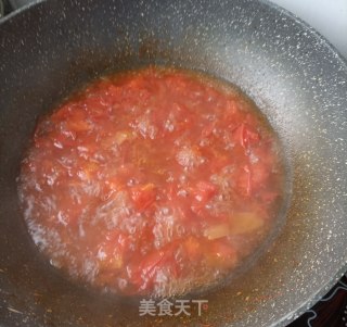 肉丸番茄汤粉的做法步骤：15