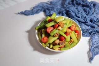 五花肉炒黄瓜圣女果的做法步骤：7