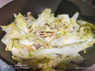 五花肉炒娃娃菜的做法步骤：4