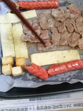 自己在家做烤肉，付干料碟制作的做法步骤：15
