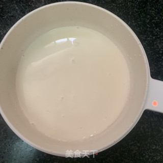 桃胶撞奶的做法步骤：2
