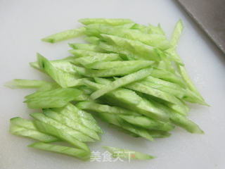 青瓜拌石花菜的做法步骤：3