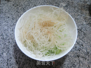 青瓜拌石花菜的做法步骤：5