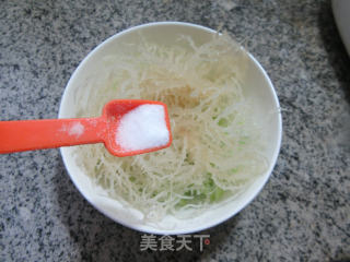 青瓜拌石花菜的做法步骤：6