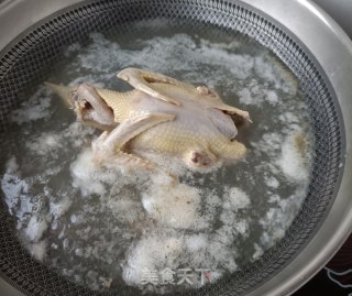 竹荪虫草花玉米炖鸽子的做法步骤：5