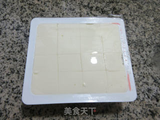 榨菜丝美贝豆腐汤的做法步骤：2