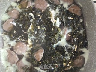 牛肉丸紫菜蛋汤的做法步骤：5