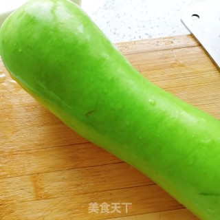 小炒瓠子皮的做法步骤：1