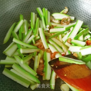 小炒瓠子皮的做法步骤：8