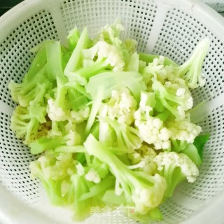 花椰菜炒肉的做法步骤：5
