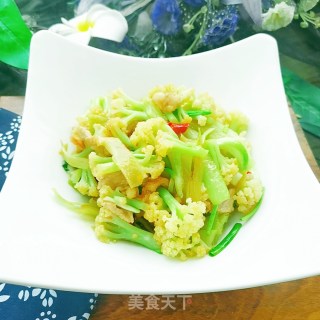 花椰菜炒肉的做法步骤：11
