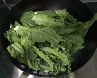 蚝油油麦菜的做法步骤：6