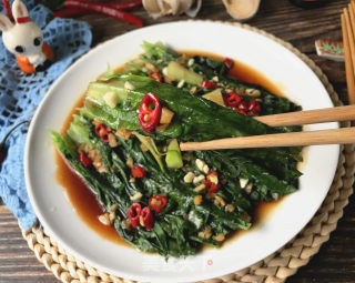 蚝油油麦菜的做法步骤：14