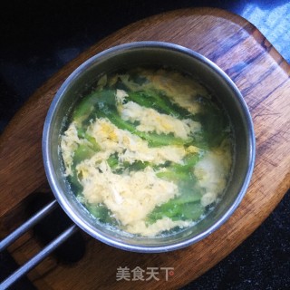丝瓜鸡蛋汤的做法步骤：7