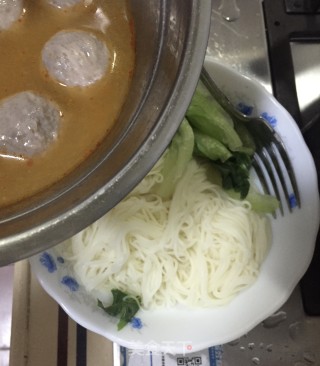 简易沙茶面的做法步骤：7