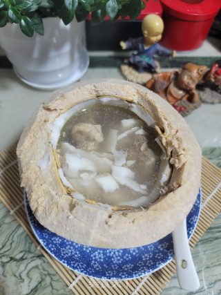 原只椰子炖鸡的做法步骤：9