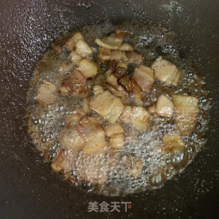 四季豆炒五花肉的做法步骤：7