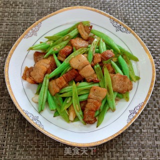 四季豆炒五花肉的做法步骤：12