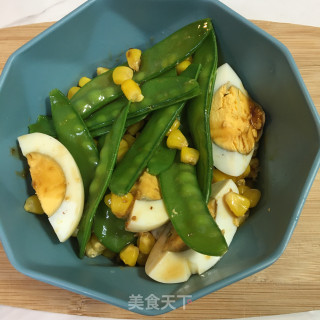 鸡蛋时蔬沙拉的做法步骤：5