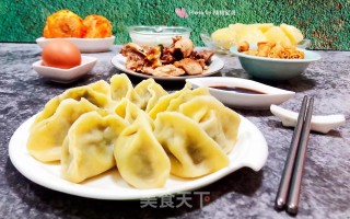 海麻线鲜肉水饺的做法步骤：17