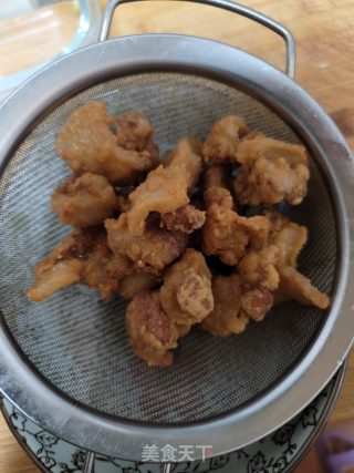 菠萝咕噜肉的做法步骤：9