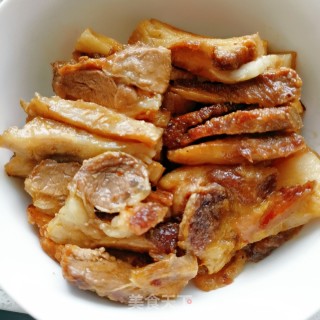 梅菜扣肉的做法步骤：16
