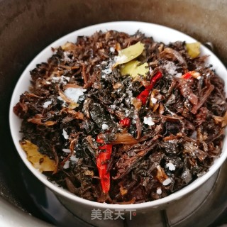 梅菜扣肉的做法步骤：18