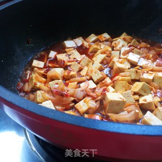 牛肉烧豆腐的做法步骤：10