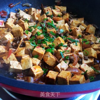 牛肉烧豆腐的做法步骤：13