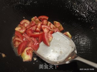 番茄炒蛋的做法步骤：6