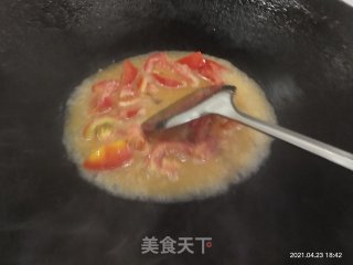 番茄炒蛋的做法步骤：7