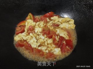 番茄炒蛋的做法步骤：8