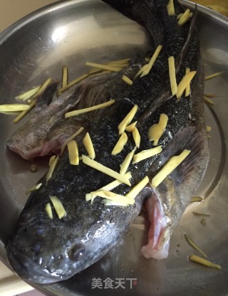清蒸笋壳鱼的做法步骤：3