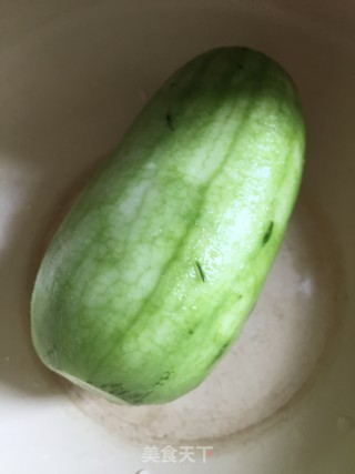 蒜苔炒节瓜的做法步骤：1