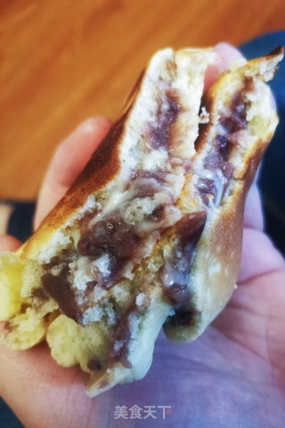 红豆车轮饼（自制豆沙馅）的做法步骤：21