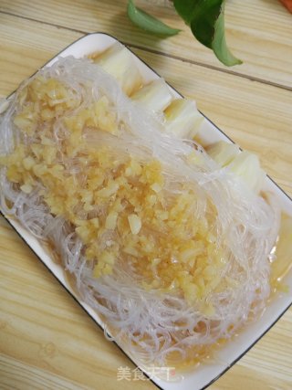 蒜蓉粉丝蒸娃娃菜的做法步骤：7