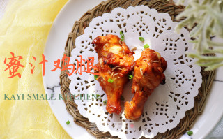 一口气吃8个~完胜KFC的蜜汁鸡腿的做法步骤：10