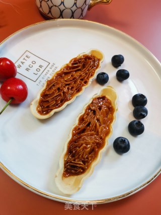 友谊的小船~爱上超甜的焦糖杏仁、花生碎糯米船的做法步骤：11