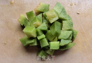 甜瓜酸奶奶昔的做法步骤：3