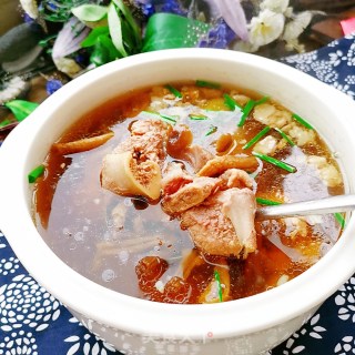 鹿角菇骨头汤的做法步骤：12