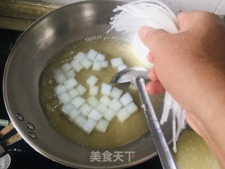 牛肉烩凉粉的做法步骤：4