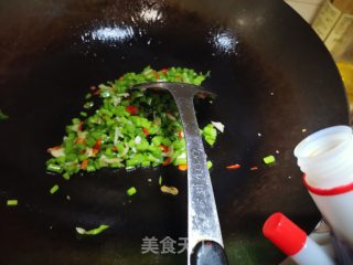 豆豉辣椒炒东苋菜杆的做法步骤：7