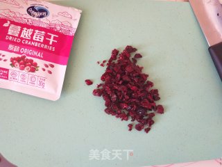 三种口味的蔓越莓饼干的做法步骤：2