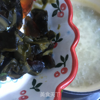 皮蛋瘦肉粥的做法步骤：10