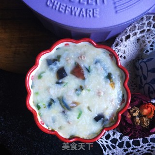 皮蛋瘦肉粥的做法步骤：13