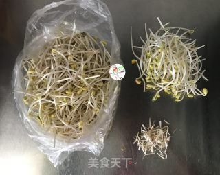醋溜豆芽的做法步骤：2