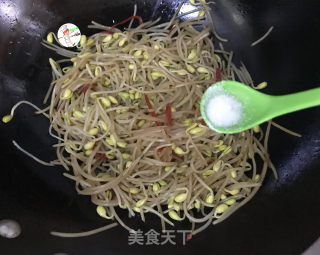 醋溜豆芽的做法步骤：11