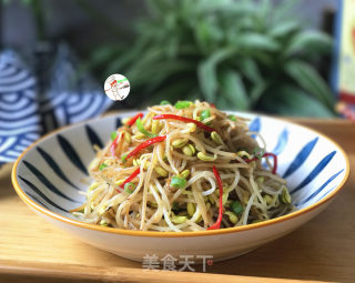 醋溜豆芽的做法步骤：13